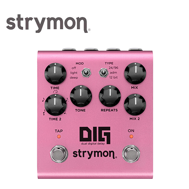 Strymon DIG 스트라이몬 듀얼 디지털 딜레이 (Ver.2) : 베이스고수샵