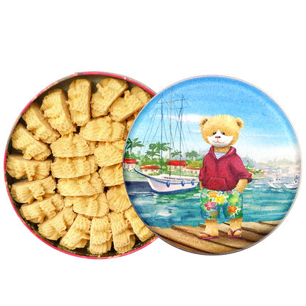 홍콩 제니베이커리 제니 쿠키 오리지날 버터맛 여름 특별 케이스 320g : 와이엑스몰