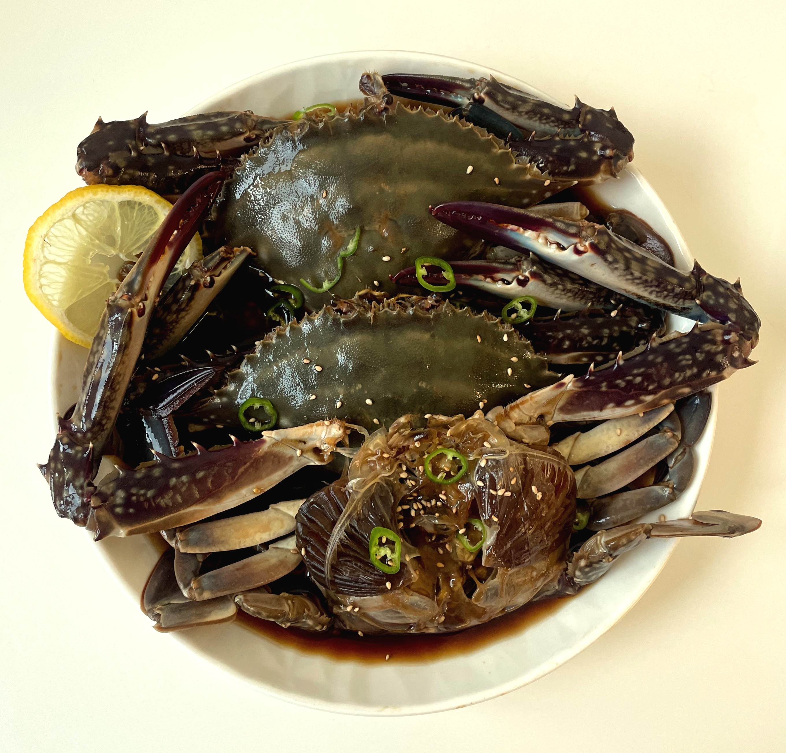 [세프의장] 국내산 프리미엄 숫꽃게장 2KG 3미 최인선 셰프의 저염식 반찬 간장게장 양념게장 : 셰프의장