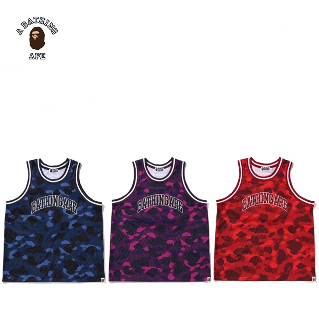 베이프 컬러 카모 바스켓볼 탱크 탑 COLOR CAMO BASKETBALL TANK TOP : 파레트도쿄