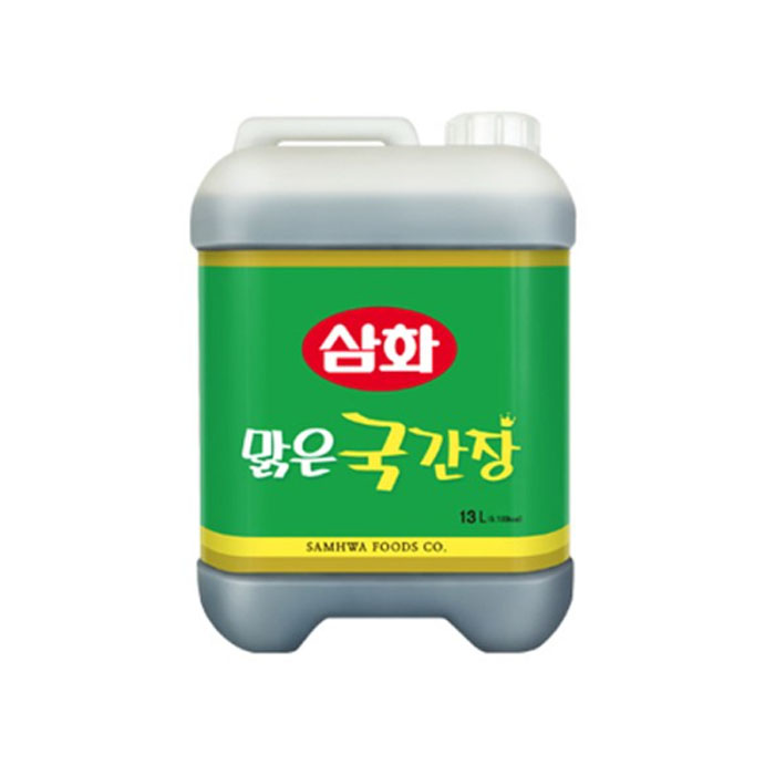 삼화 맑은 국간장 13L_ : 만땅유통