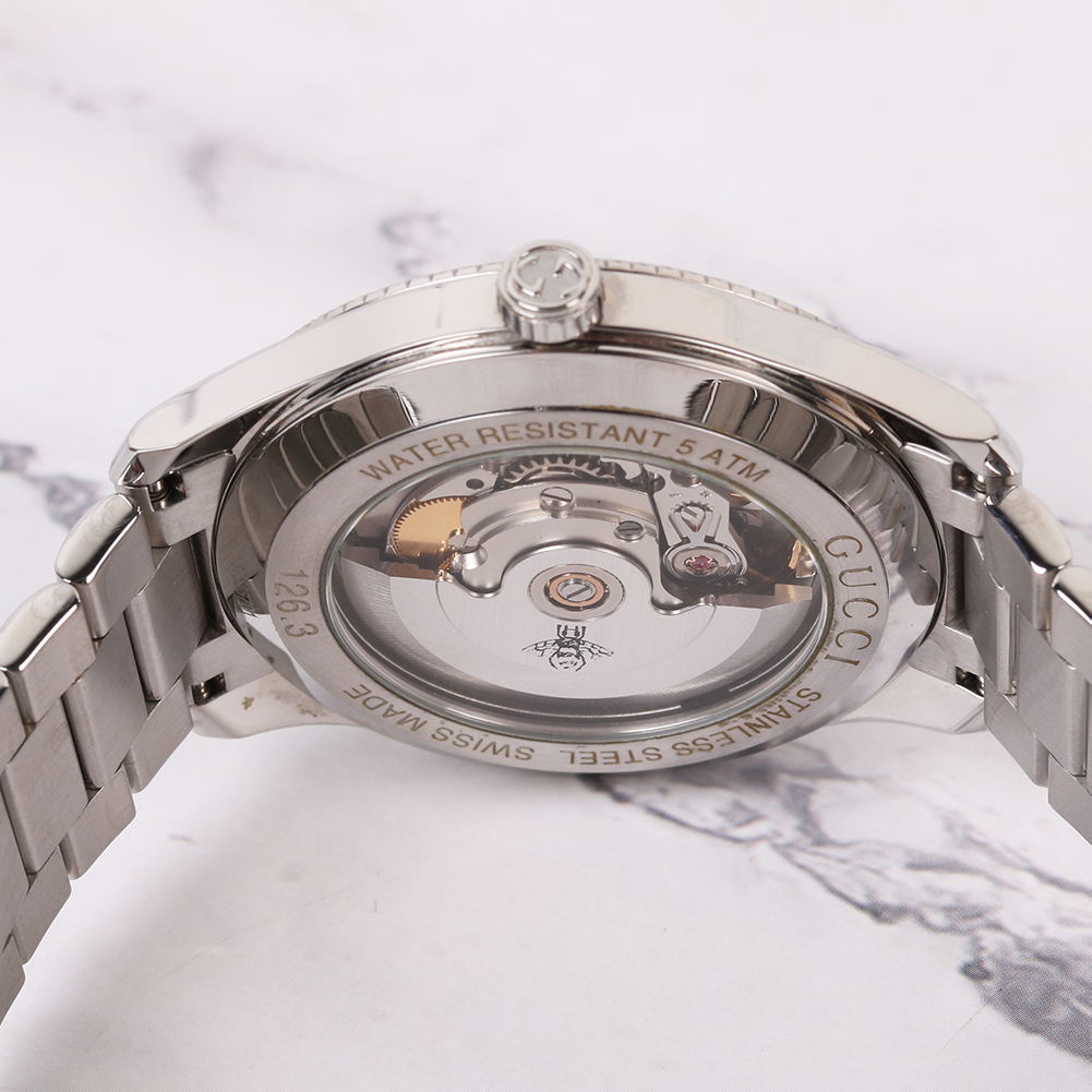 [프라우드] 구찌 스틸 Eryx 오토메틱 40mm 남자시계 126.3 : 프라우드명품