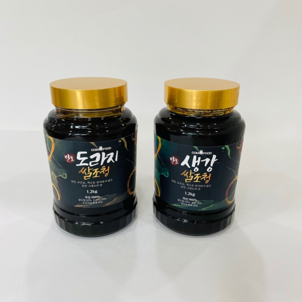 곰푸드 인제 곰배령 수제 약 도라지조청 1.2kg 무설탕 : 곰푸드 - 나물캐는곰