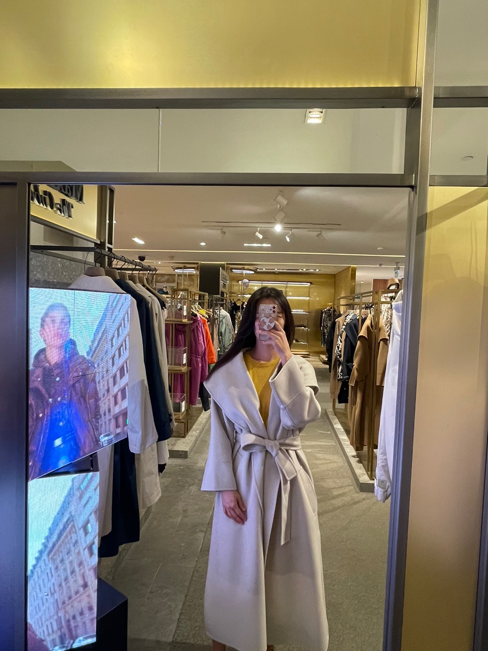 22FW 막스마라 WINTER 윈터 울 코트 071 에크루 : 밀란쇼룸