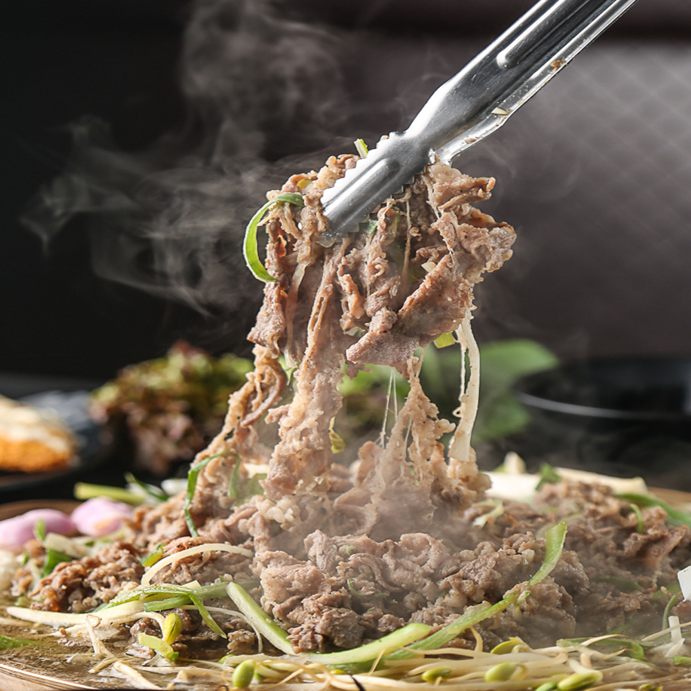 [여기는 고기공장★깐깐한 얼룩소]프리미엄 국내산 소고기 불고기200g 국내산냉장 소고기 구이용 불고기 냉장불고기 국내산소고기... 
