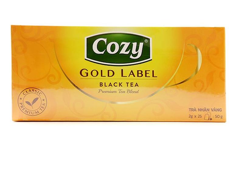 [해외] [COZY] 코지 골드 라벨 블랙 티 베트남 차 GOLD LABEL BLACK TEA 25EAX.. : 벤탄 시장