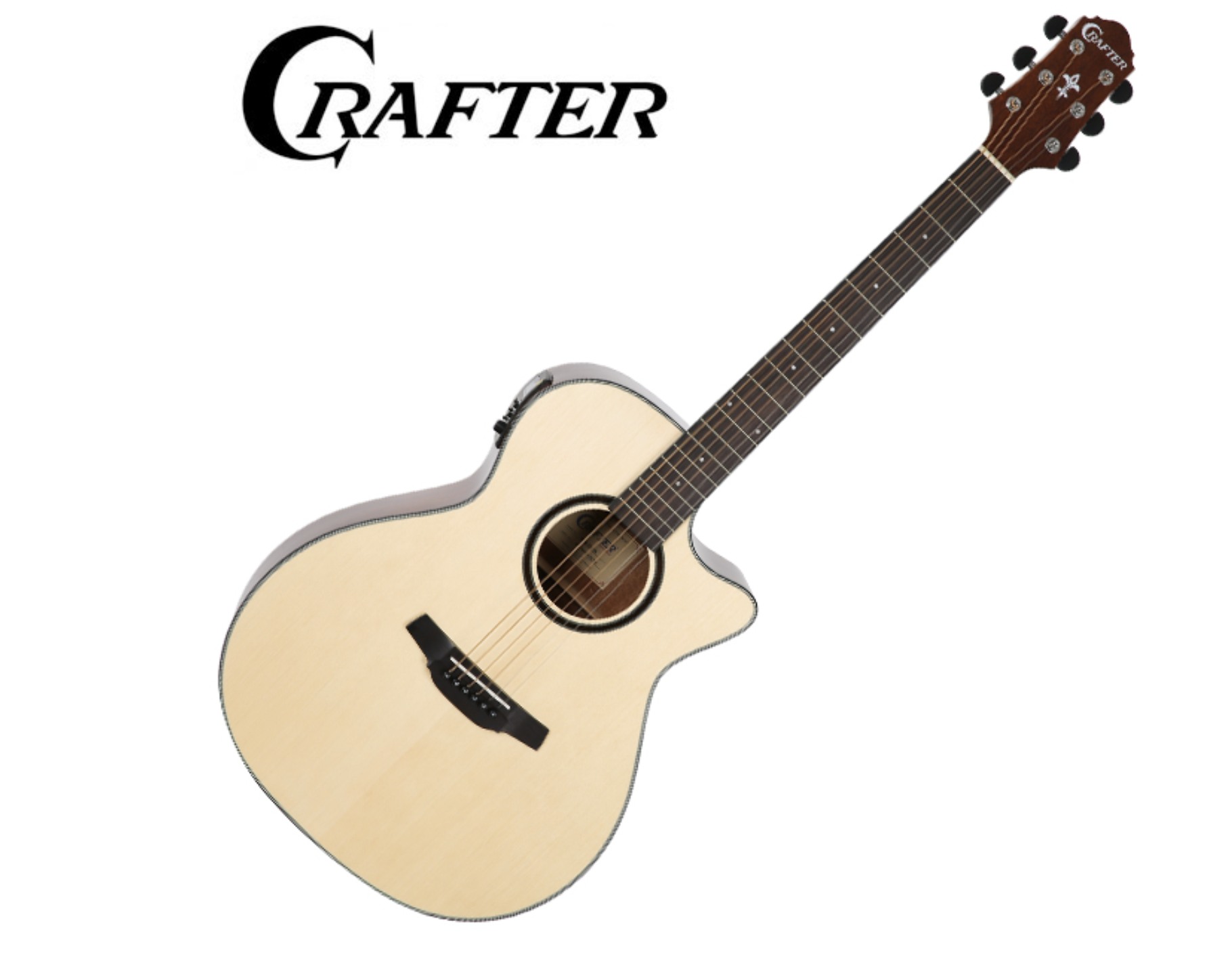 Crafter - HGE-250 (HG250CE) / 크래프터 통기타 : 기타센터1987