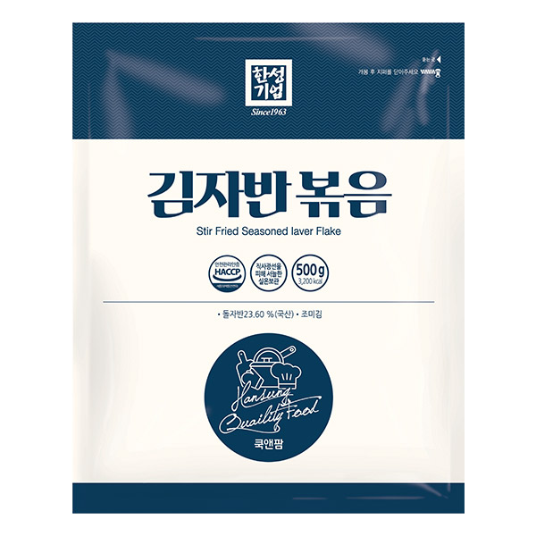 한성 김자반볶음 500g : 메빠고