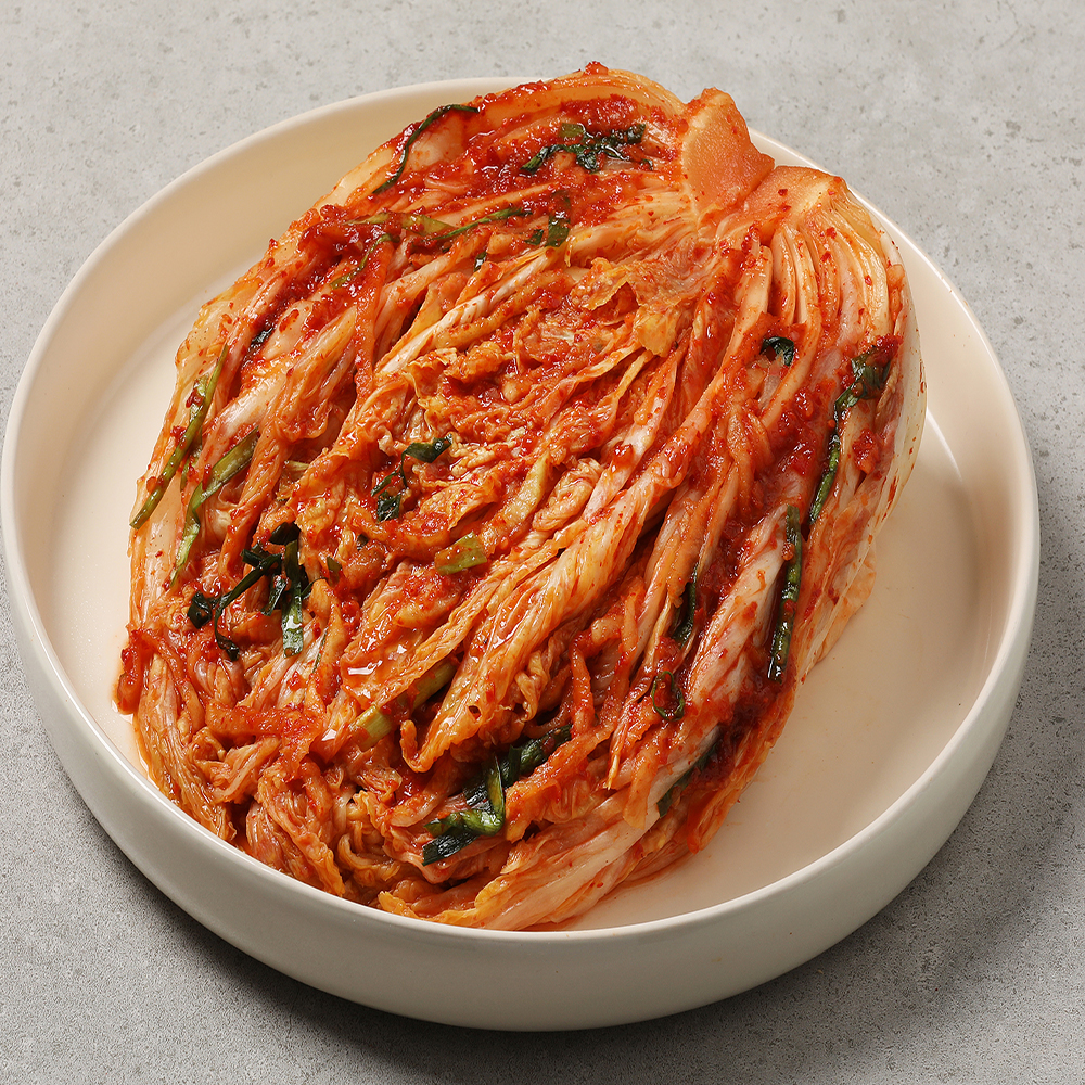 전주찬방 유기배추포기김치 1kg : 전주찬방 김치