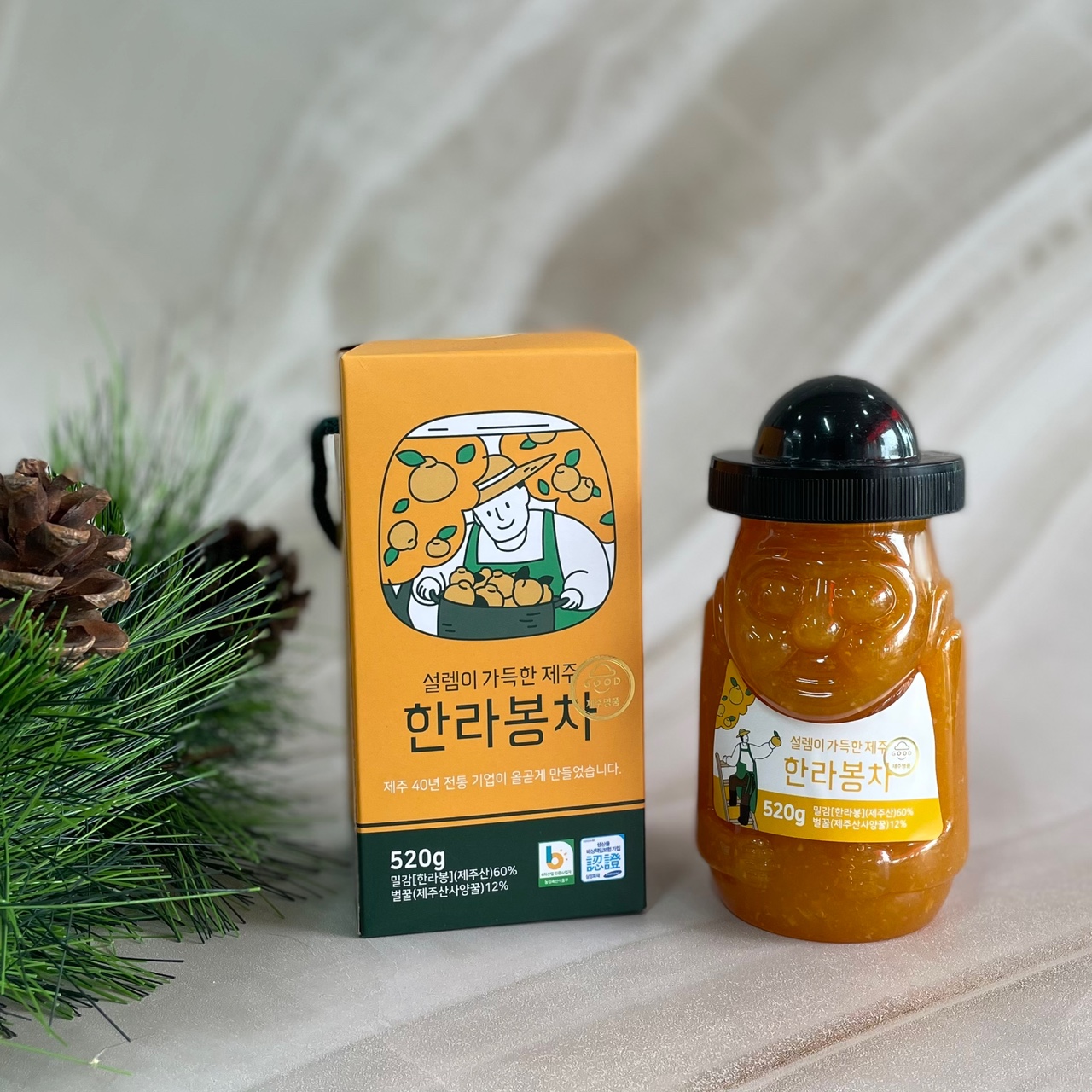 설렘이 가득한 제주 한라봉차 520g / 한라봉청 : 대정골 귤밭