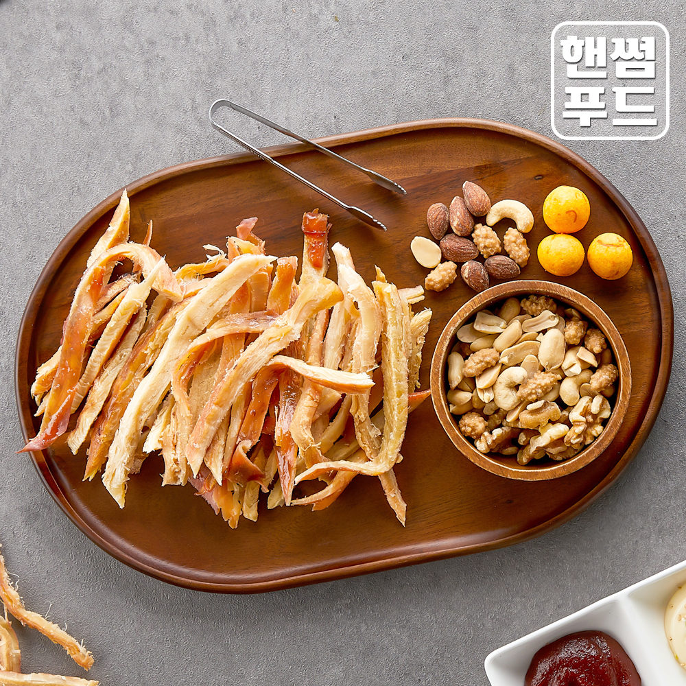 핸썸푸드 맥주안주 혼술안주 주전부리 페스츄리 바베큐 오징어 100g : 핸썸푸드