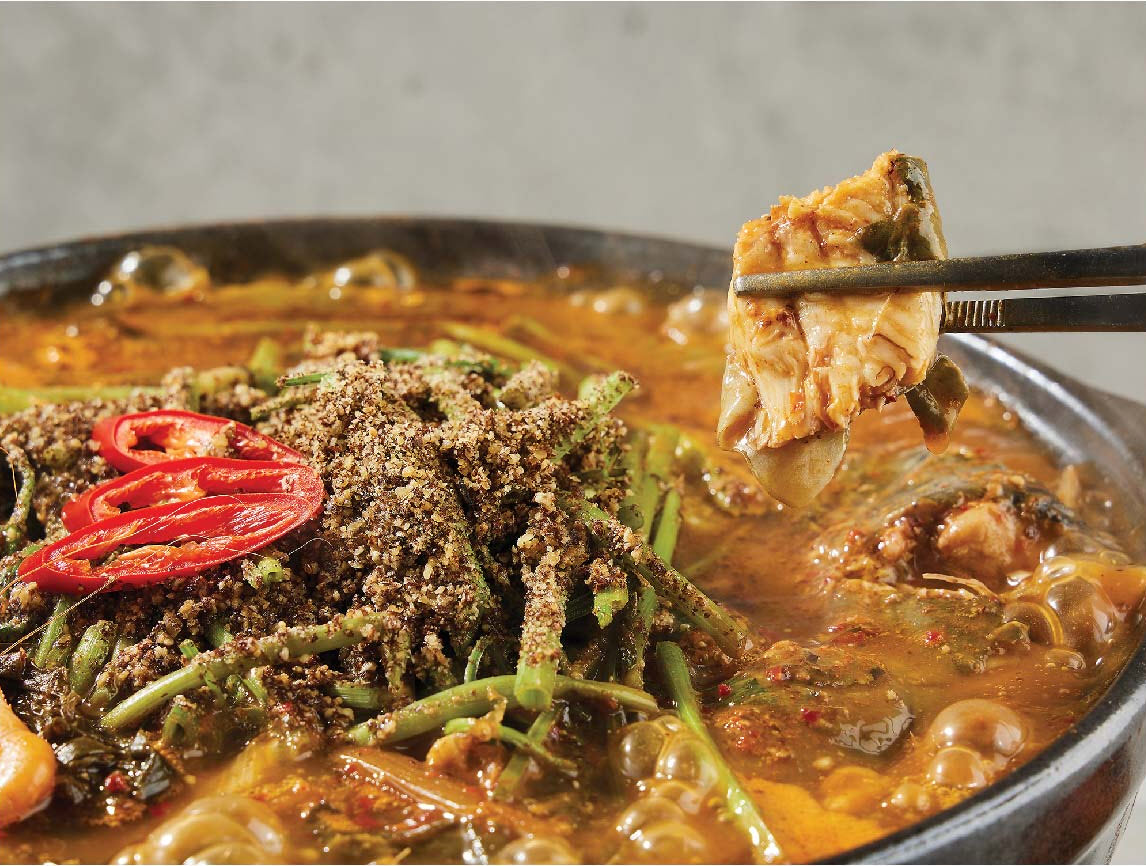 상운암전주식당 시래기 민물 매운탕 (2~3인분) 밀키트 캠핑요리 : 상운암 전주식당