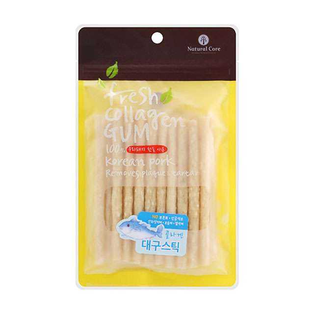 네츄럴코어 콜라겐 황태스틱 껌 20p : 라임펫