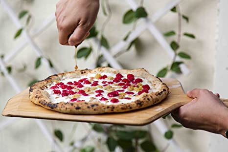 OONI 12인치 대나무 피자 서빙 도마 : 안드룸
