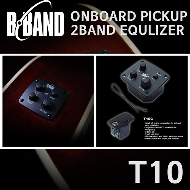 B-Band T10 C-Type / 온보드 픽업 : 스쿨뮤직