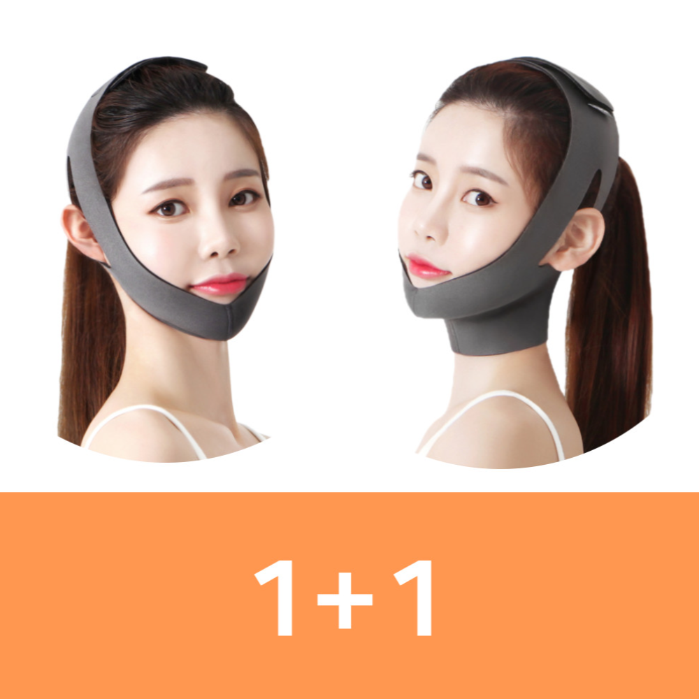브이밴드 1+1 페이스 라인 얼굴살 v 팔자 투턱 처짐 빼기 빼는법 윤곽 주름 경락 : 지몬