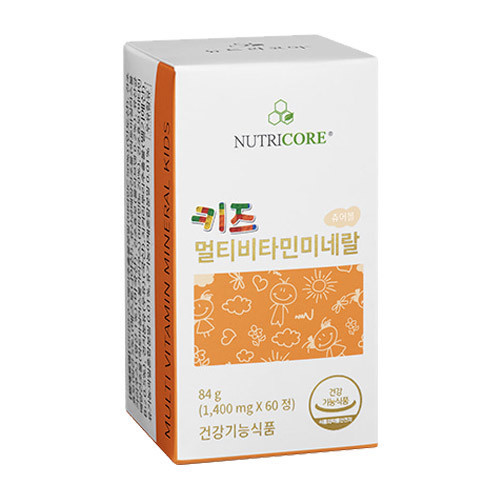 뉴트리코어 키즈 멀티비타민 아이 유아 키즈 WCS 맛있는 분유맛 (1개월) : 뉴트리코어
