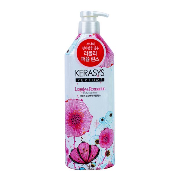 애경 케라시스 퍼퓸 러블리앤로맨틱 샴푸 린스 980ml : 꿀쇼핑닷컴