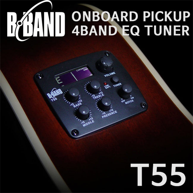 B-Band T55 X-Type / 온보드 픽업 : 스쿨뮤직