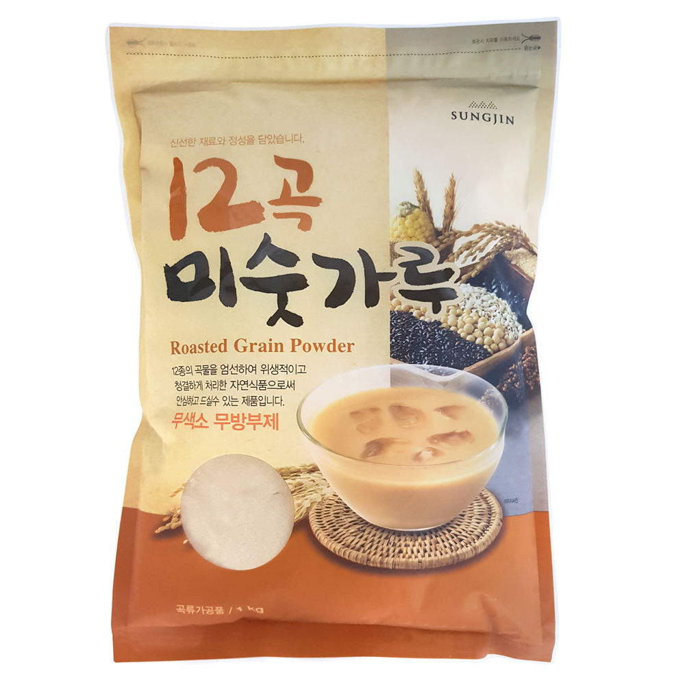 성진 12곡 미숫가루 1kg 선식 가정용 업소용 식당 식자재 : 다사랑마트