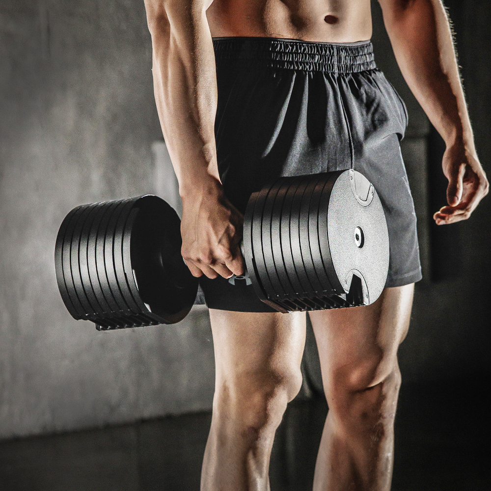 멜킨 롤튼 무게조절 덤벨 프레스 36KG 2.25KG 분리형 조립식 아령 덤벨세트 : 멜킨스포츠