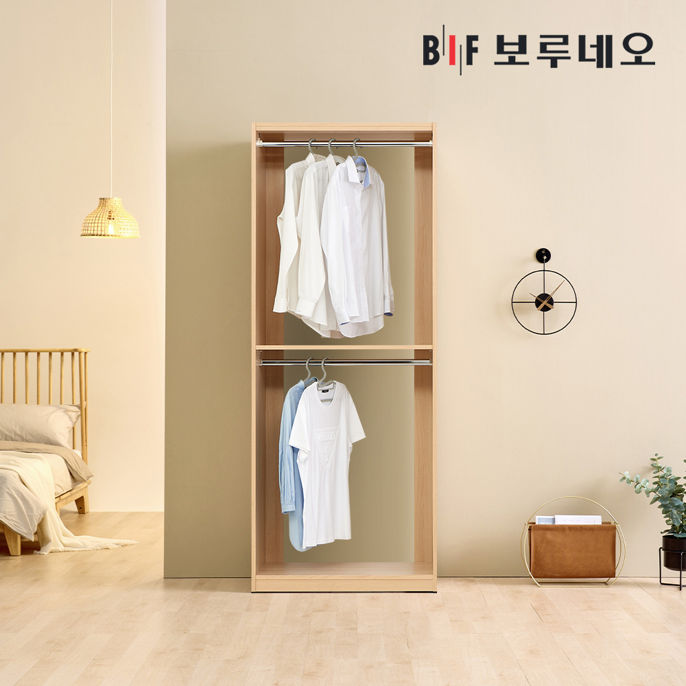 보루네오 리타 드레스룸 시스템장 800 2단 옷장 : BIF 보루네오가구