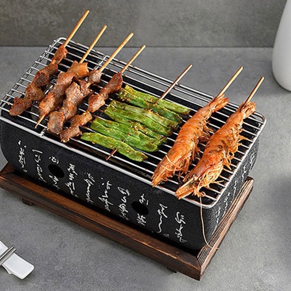 가정용 1인 화로 고기 구이 불판 돌판 구이용 : 재창조