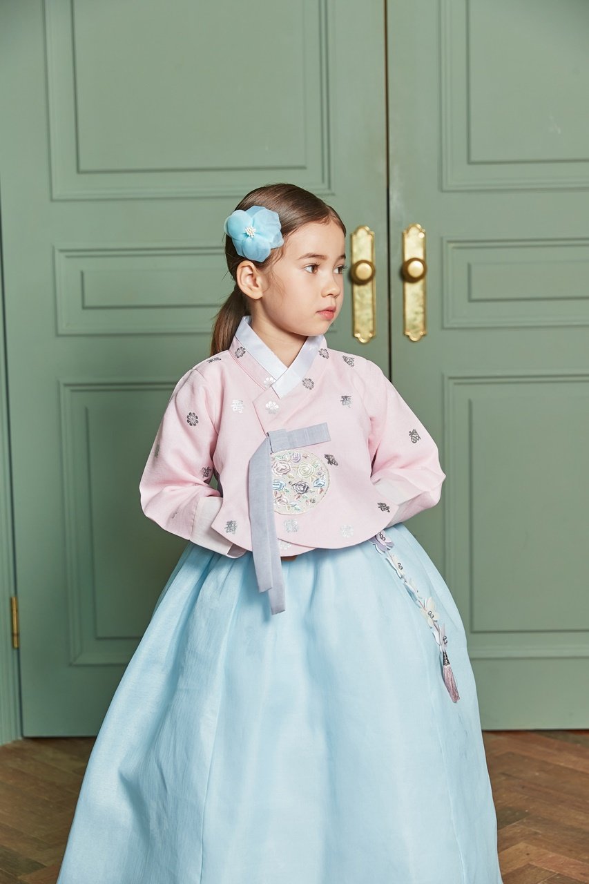 하랑한복 여아 아동한복 초등학생 명절 추석 전통한복 솜이랑 : 헤이제이.맘