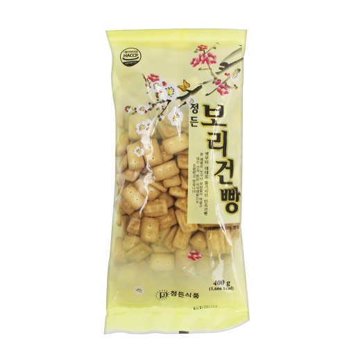 정든식품 보리건빵 400g 인기간식 건빵 군대건빵 : 얌얌몰