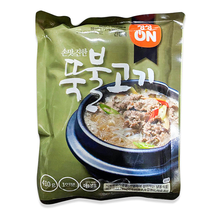 업소용 대용량 초원식품 뚝불 뚝배기 불고기 410g 1인분 혼밥 혼술 : 윤market