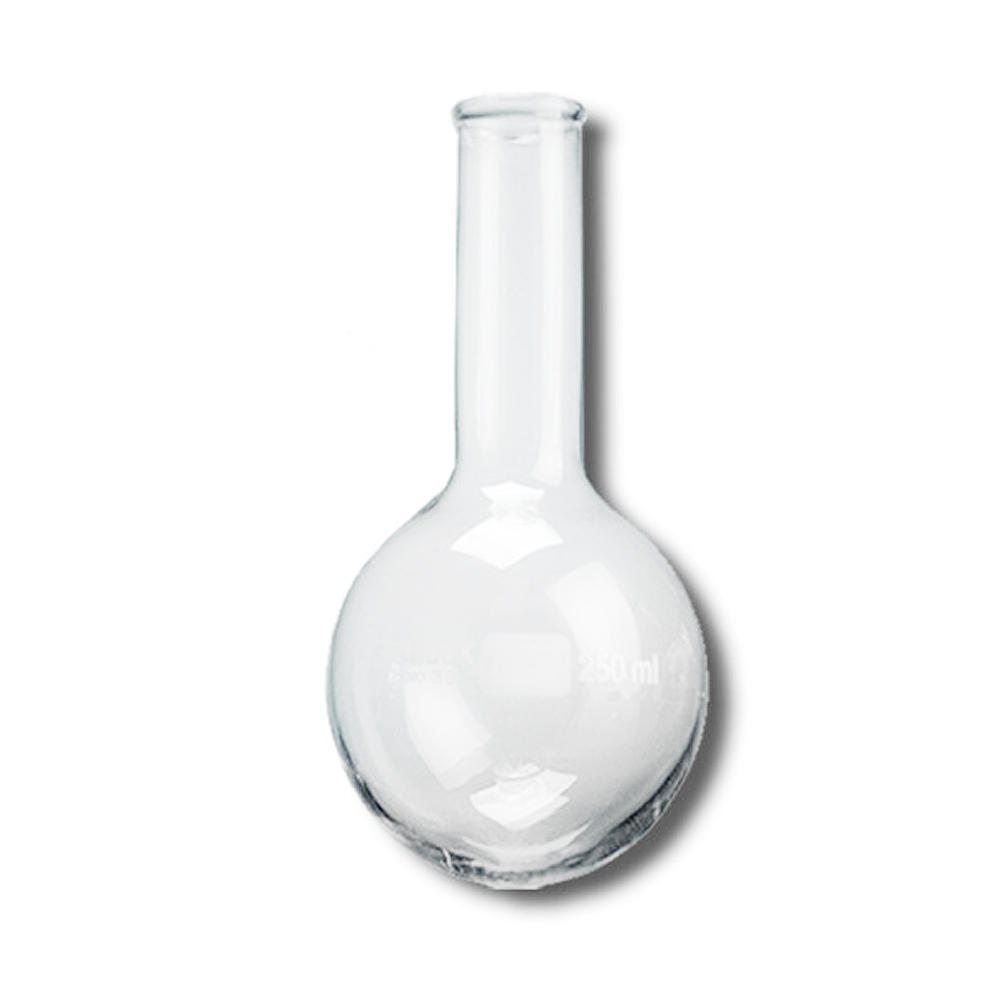 실험도구 국산 유리 둥근 바닥 라운드 플라스크100ml(SD151800) : 가자코리아