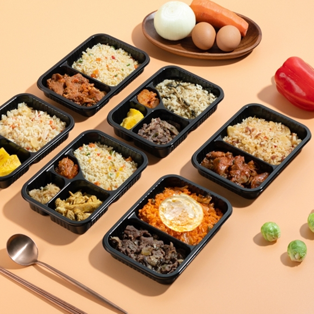 피티도시락 조공도시락 세미나 하루한끼 한달 벌크업 6팩 : 호두잡화점