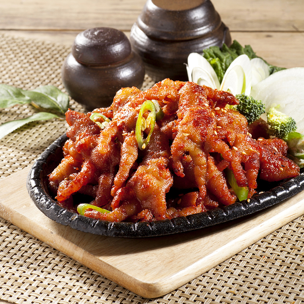 야식만참 숯불불닭발 2Kg 대용량 3종 골라담기 (알림받기 회원전용) : 푸드맥스S