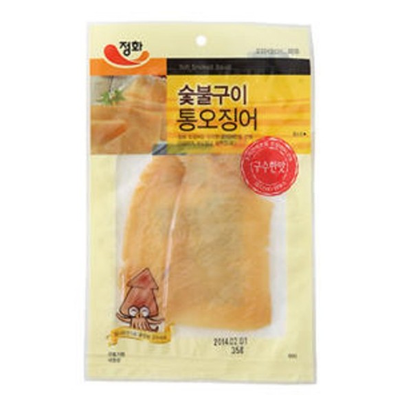 정화식품 숯불구이 통오징어 35g : 전자마트 중국법인