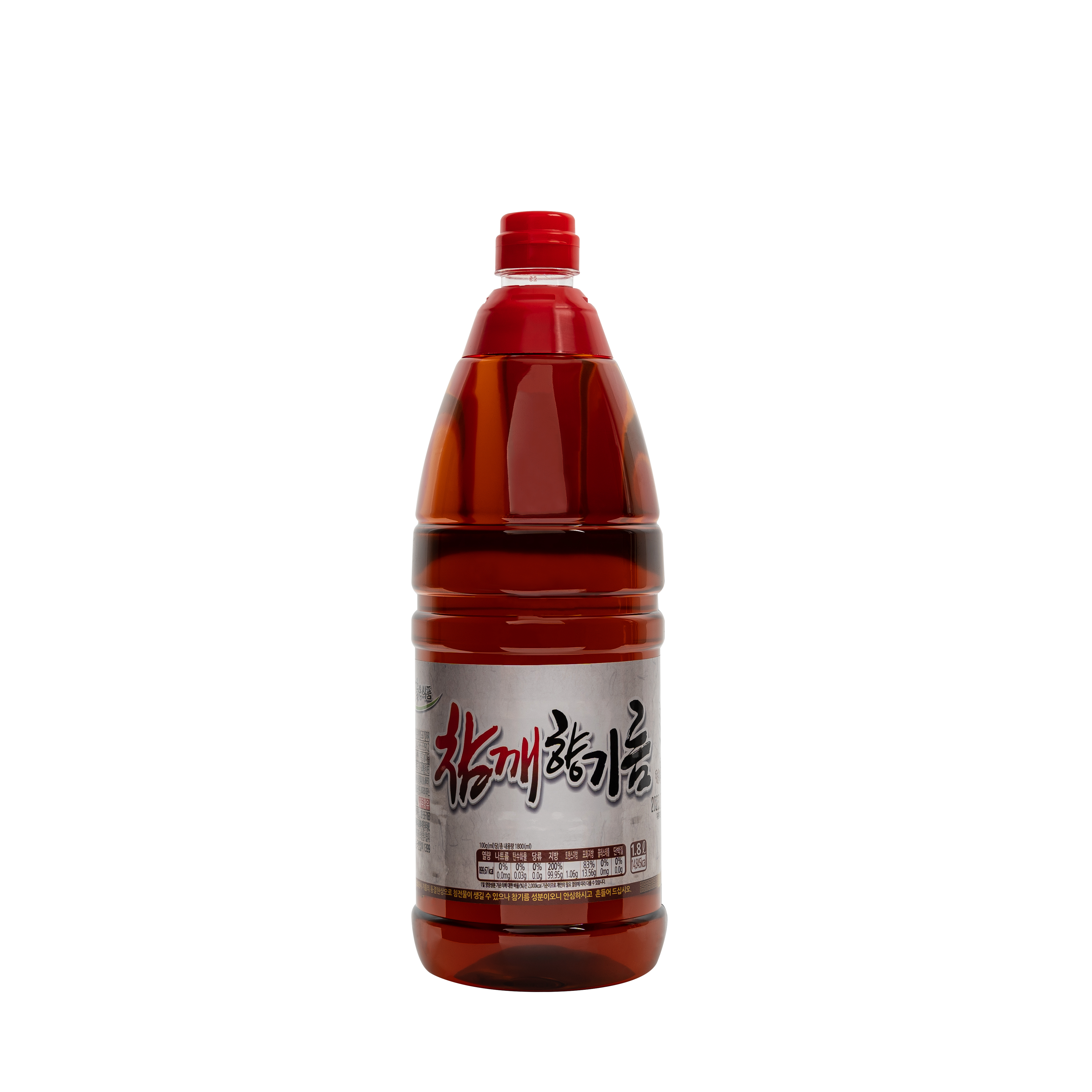 맑은식품 참깨 향기름 1.8L 향미유 40% 맛기름 : 식자재민족