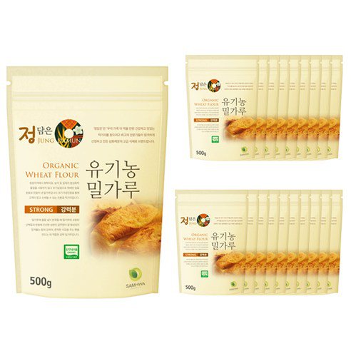 정담은 삼화제분 유기농 밀가루 강력분 : 리틀리아몰