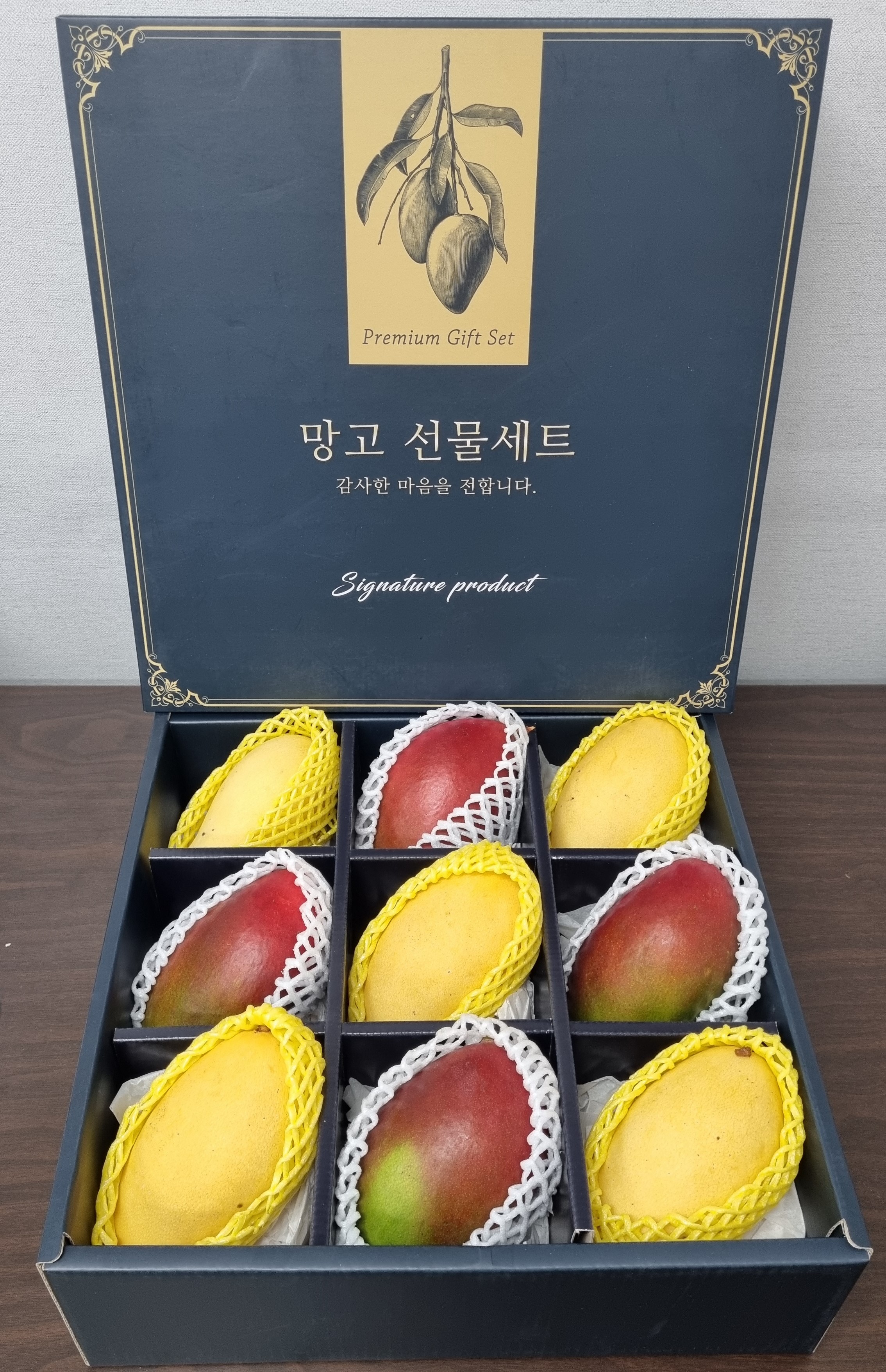 프리미엄 태국 망고선물세트 골드 애플망고 특대과 항공직송 명절선물 : 선한식탁