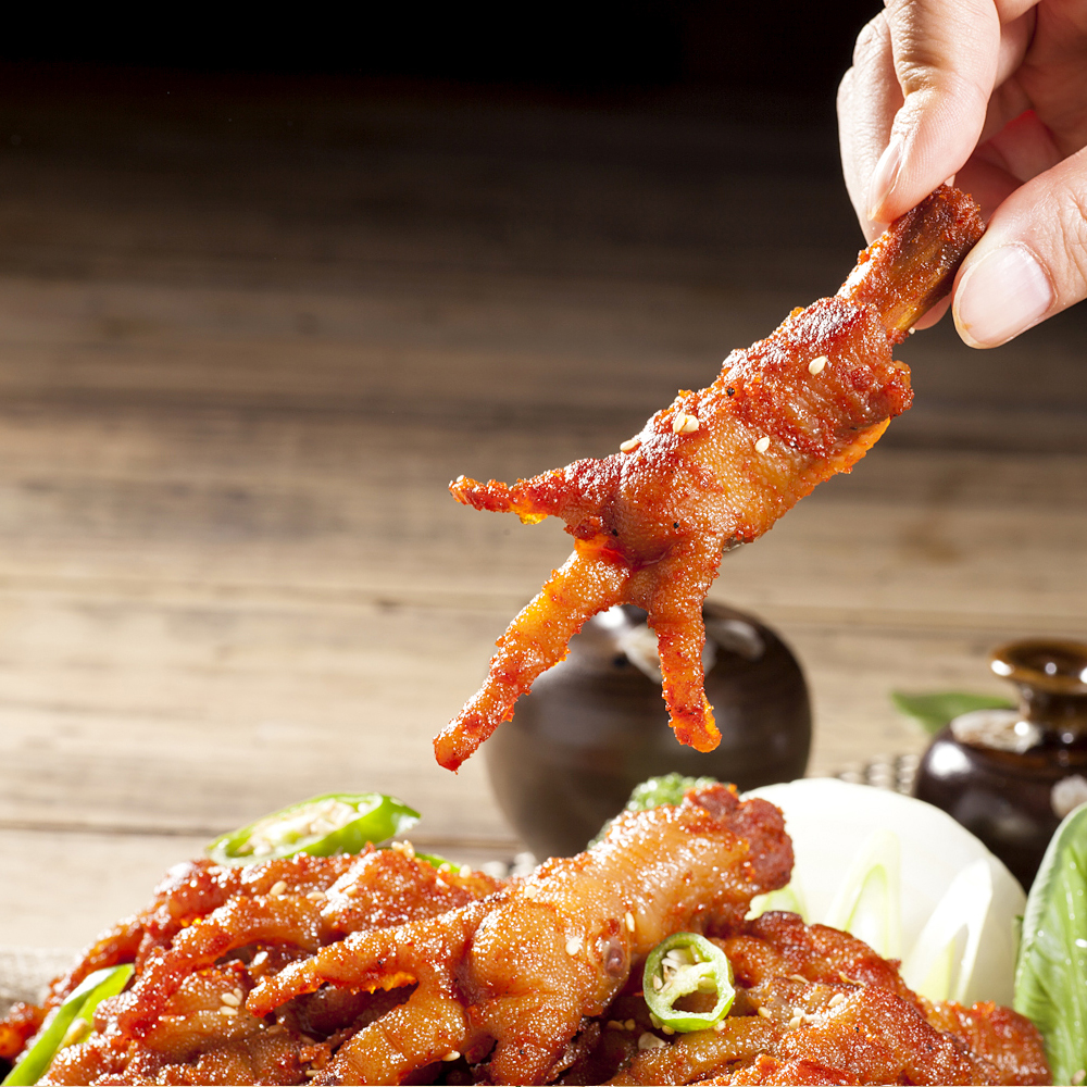 야식만참 숯불불닭발 2Kg 대용량 3종 골라담기 (알림받기 회원전용) : 푸드맥스S