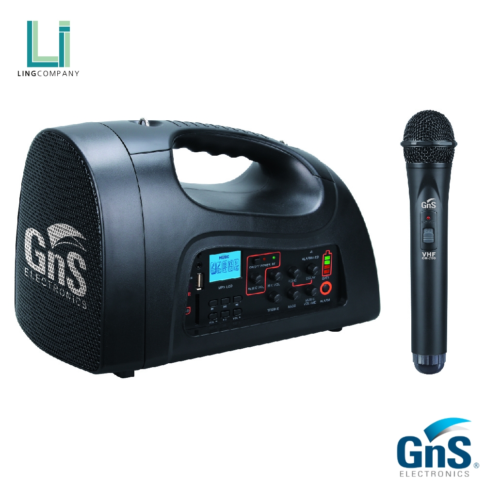 GNS GA-60H 이동식 1채널 무선 핸드 마이크 스피커 : 링컴퍼니
