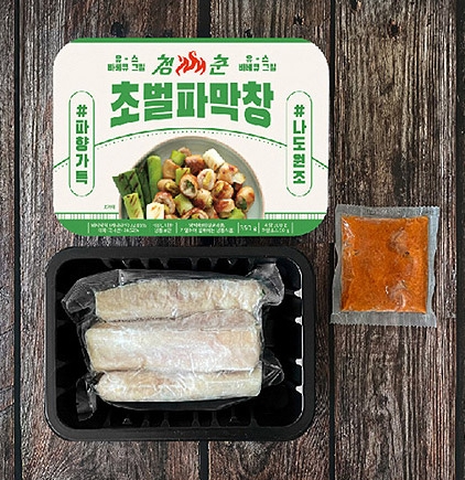 불타는 청춘 초벌 대파 파 막창 350g 밀키트 캠핑 삶은 돼지 막창구이 간편조리 대구 : 유이즘마켓