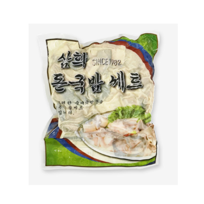 삼희 삶은 돼지머리 슬라이스 1kg 6개 무료배송 : 만땅유통