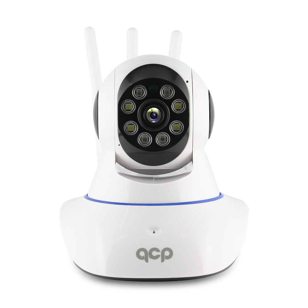 QCP200 CCTV IP 카메라 가정용 홈 캠 강아지 반려동물 무선 감시 펫 보안 아기 : 이디라임