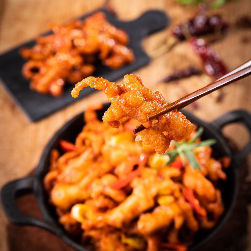 야식만참 양념무뼈불닭발 400g, 5개 : 푸드맥스S