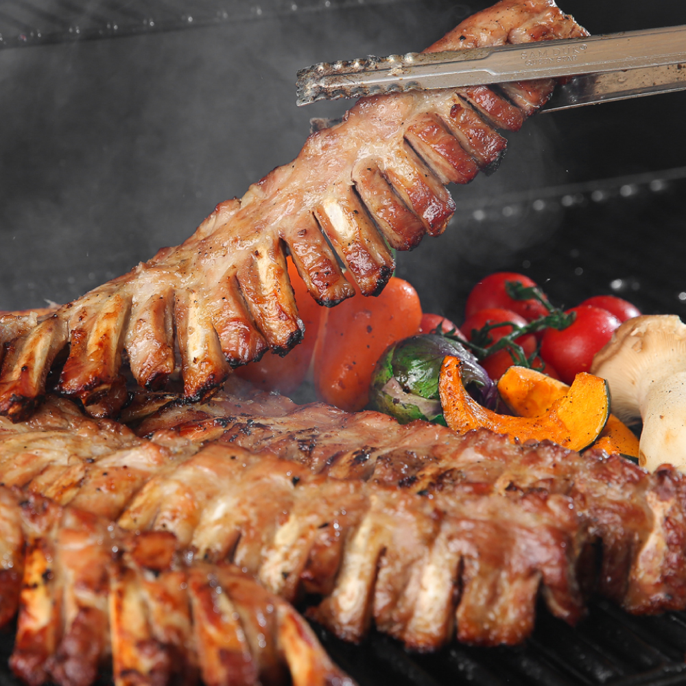 온가족 캠핑용 쪽갈비 3kg 프리미엄 대용량 캠핑 바베큐 동호회 단체여행 가족여행 : 설화공작소