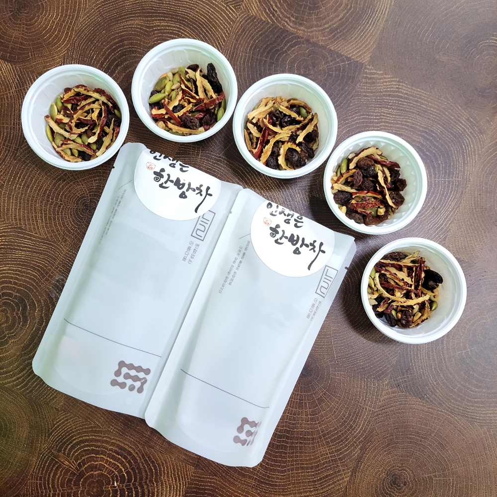 전통 수제 쌍화차 원액 10포 고명 10포 세트 : 인생은한방차