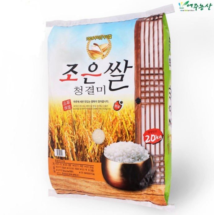 (주)여주농산 24년 맛있는쌀 조은쌀청결미 20kg : 주식회사 여주농산