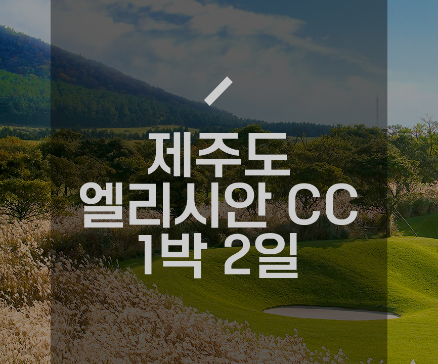 제주도 엘리시안CC 1박2일 국내골프패키지 : 세이브투어