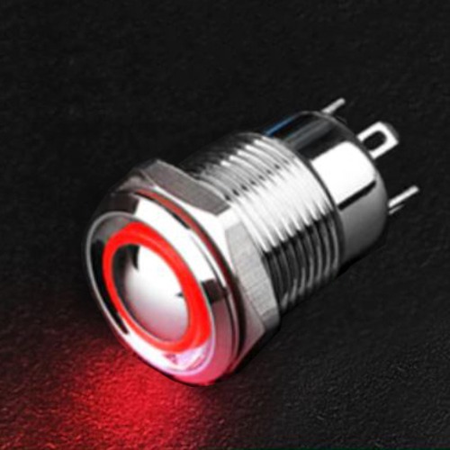 LB12B-P10Z 전원 방수 메탈 푸시 버튼 스위치 온오프 푸쉬 누름 레드 ONOFF PUSHBUTTONSWITCH IP65 : 일렉솔루션EST