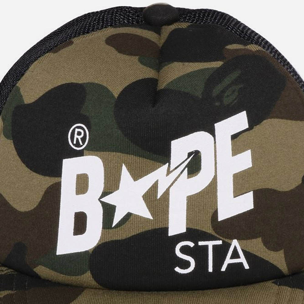 베이프 퍼스트 카모 스타 메쉬캡 BAPE : 셀렉샵 리코