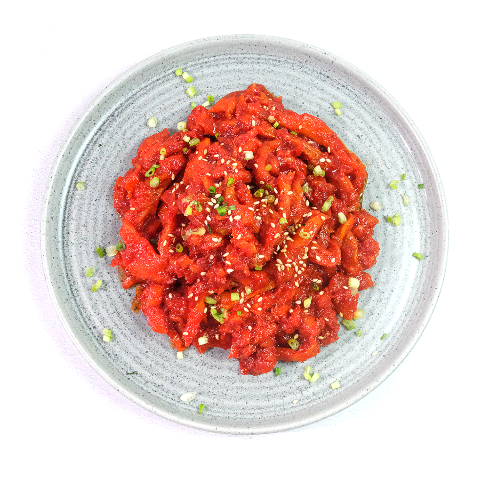 청정동해수산 속초 명태회 명태초 무침 젓갈 500g : 청정동해수산